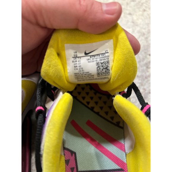 Nike Women’s Air Max React Geometric Abstract Shoes - Size 10 - Picture 8 of 8